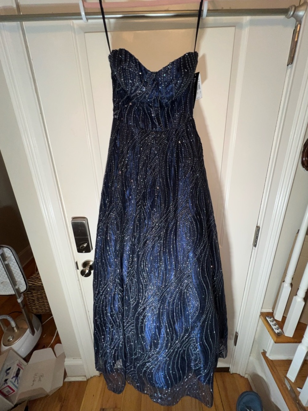 Blondie Nites "Samantha" gown. NWT Size: 7 Juniors. Retail: $269. Asking: $129.